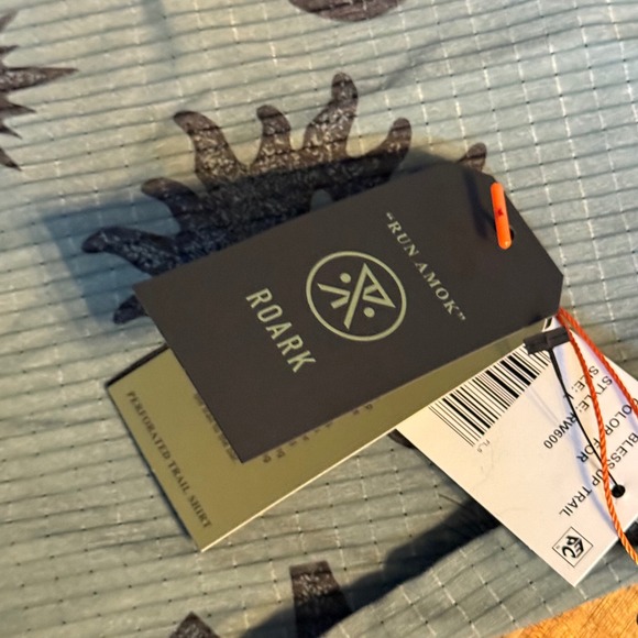 ROARK Men's Run Amok Forest Graphic Button Up Shirt Size L - Picture 13 of 14